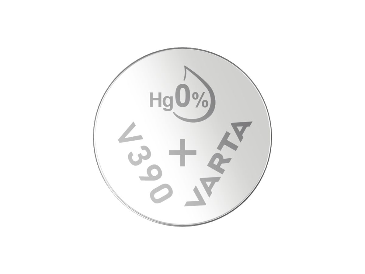 Knopfzelle Silberoxyd VARTA V390, 1.55V, 1 Stück