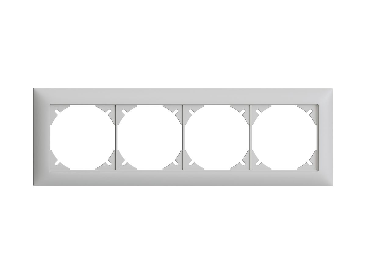 UP-Kopfzeile EDIZIOdue 1×4 hellgrau