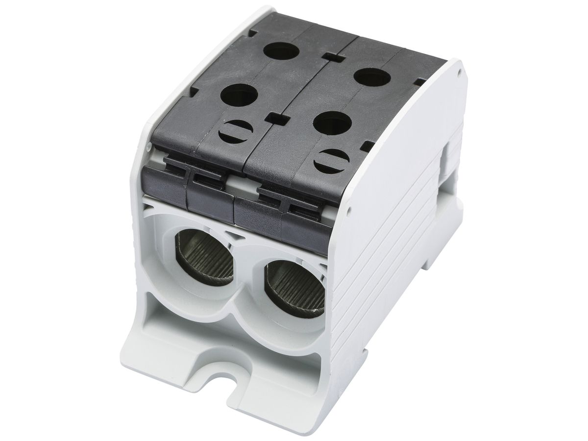 Verteilerblock Bals RKA 95 1P 200A 2×Eingang 2×Ausgang 10…95mm² schwarz