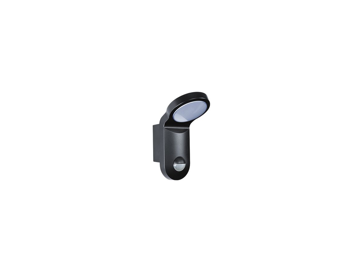 Automatikstrahler ESYLUX AOL 100 LED 5K, 14W 5000K, schwarz