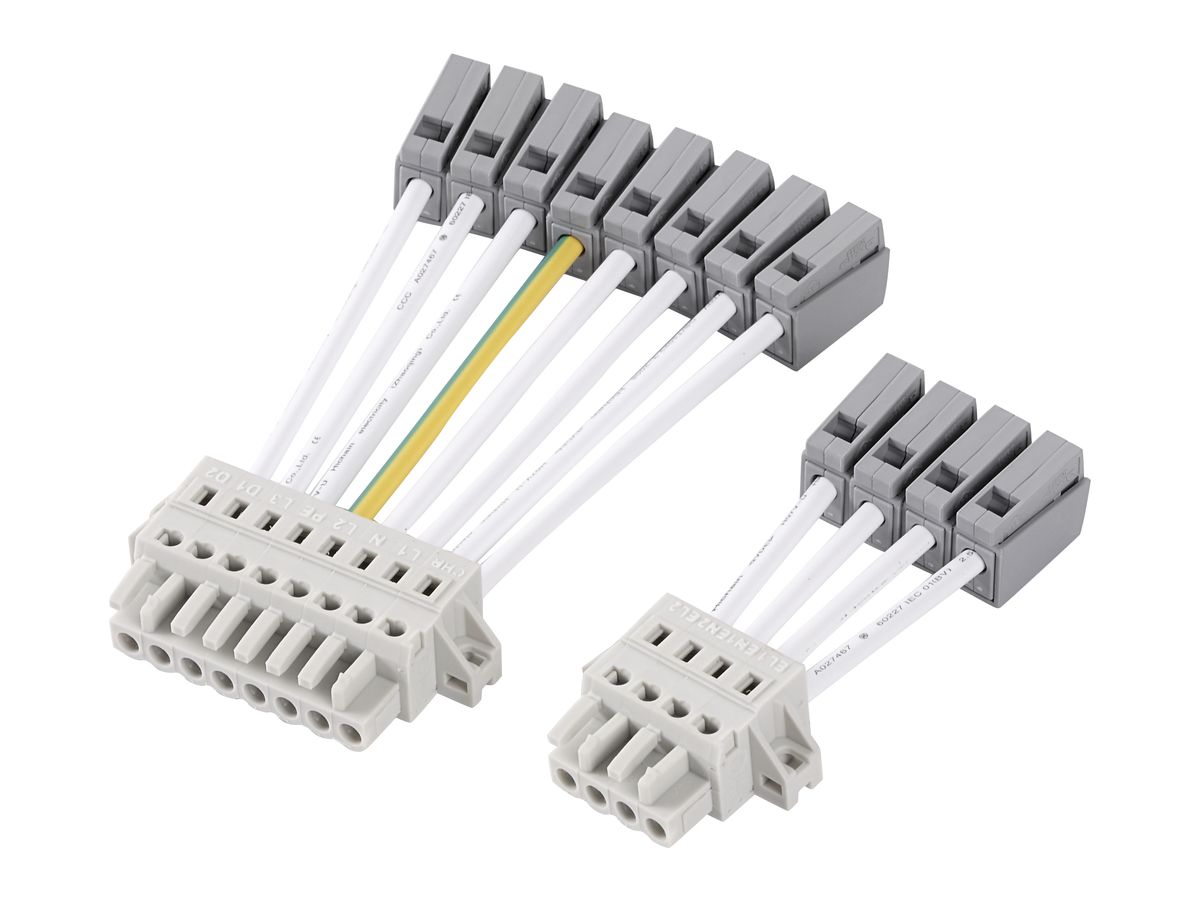 Einspeiser Sylvania RTS 12-polig (1×8-polig/1×4-polig) weiss