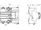 Fehlerstromschutzschalter Gewiss 90 ReStart 4P 400V 40A 0.03A A 10kA 7TE