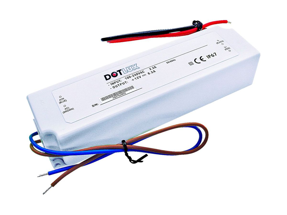 LED-Konverter DOTLUX IP42 35…60W 25…43V 1400mA