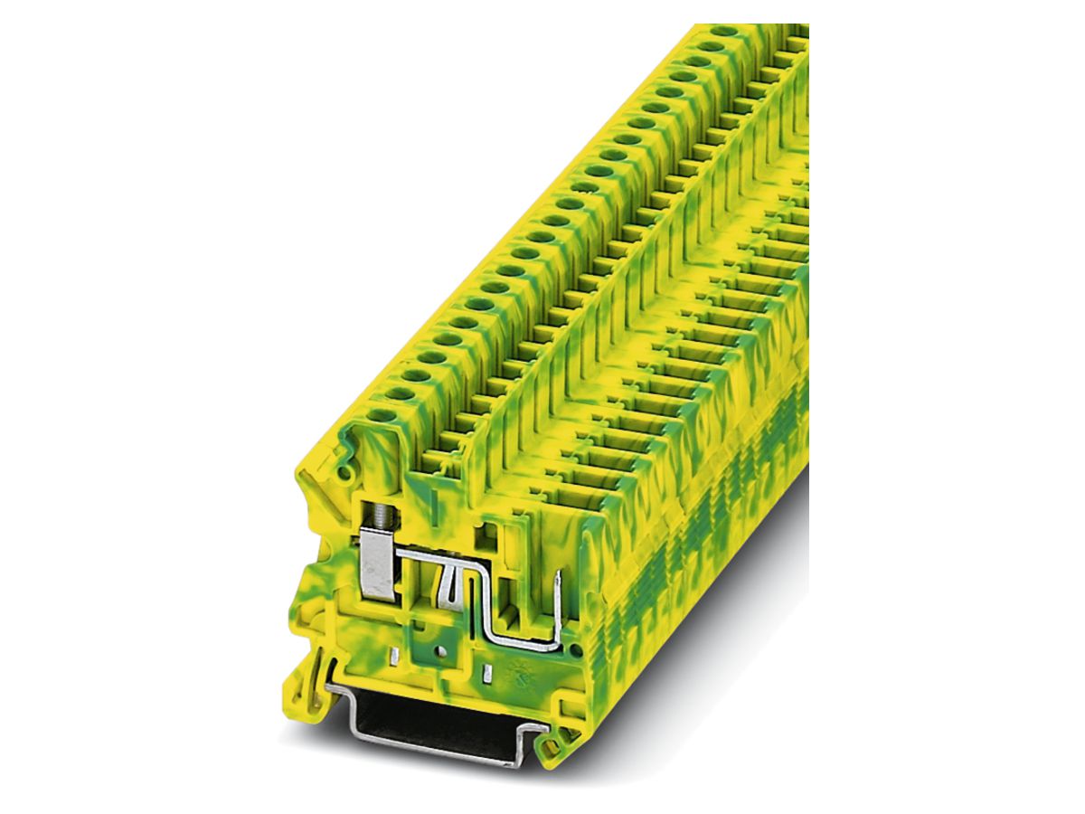 Durchgangsreihenklemme 0.14…6mm² grün-gelb, UT 4/1P-PE