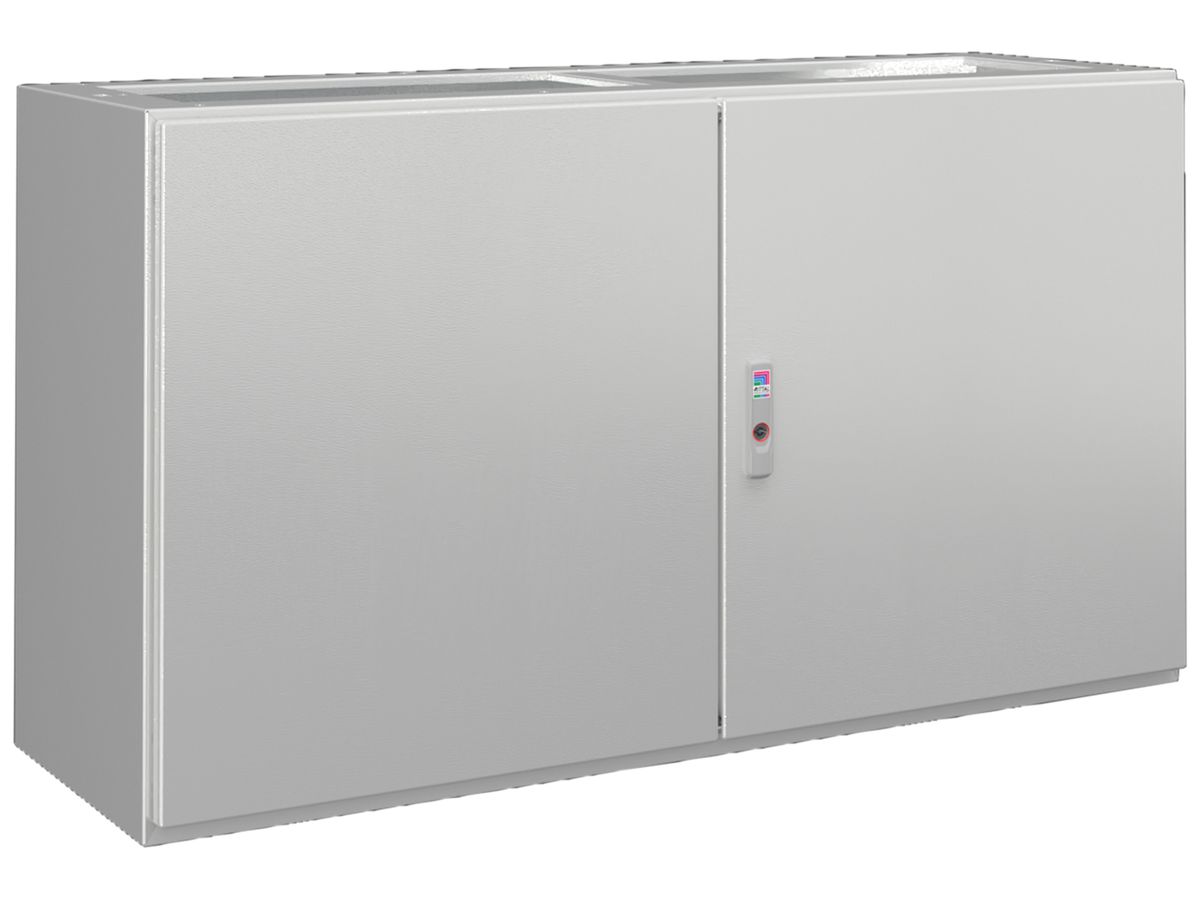 Unterteil Rittal CX 1200×675×400mm Stahl 2×Tür grau IP55