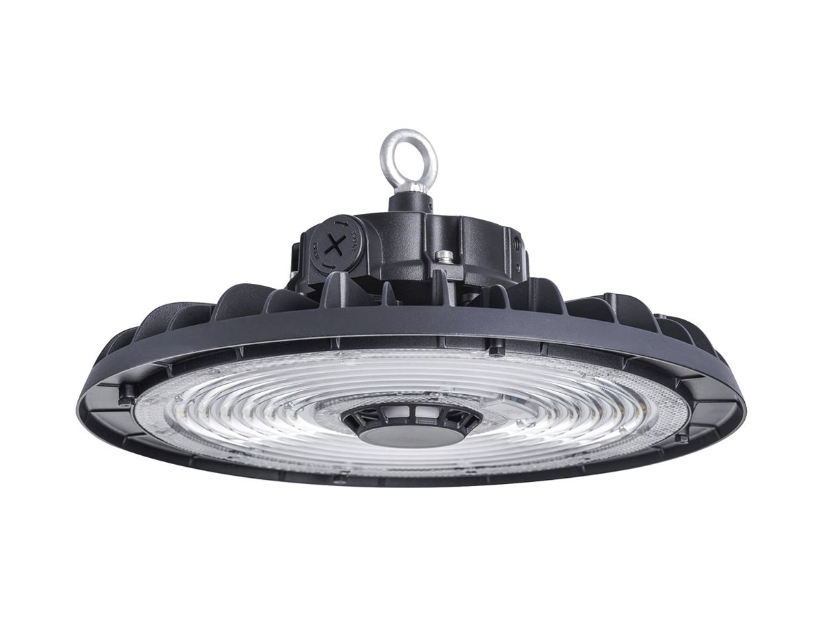 LED-Hallenstrahler Ledinaire Highbay 195W 28000lm 840/850/865 IP65 90° Ø320 sz