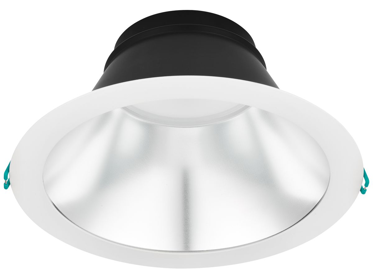 LED-Downlight Sylvania Nexo 205 19.5W 825…2575lm 3000…4000K IP54 WB Ø205 weiss