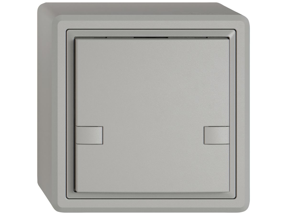 AP-Universaltaster EDIZIO.liv UNI SNAPFIX® 12…48V o.LED 1× 2-Tbed.hgu