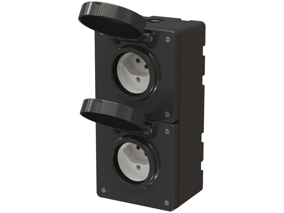 AP-Kombination modino exo 2×Typ 13 90×190mm schwarz