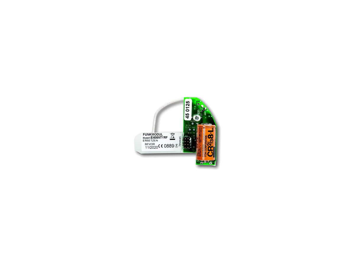 RF-Modul Busch für Rauch-/Wärmemelder mit Lithium-Batterie