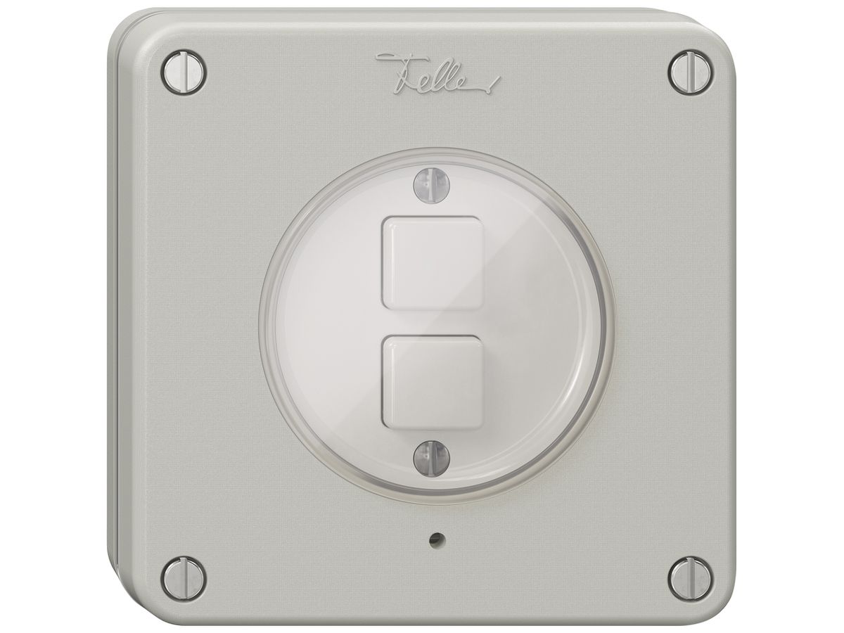 UP-Taster KNX RGB NEVO KNX Basic SNAPFIX® 2T 2B LED IP55 lgu