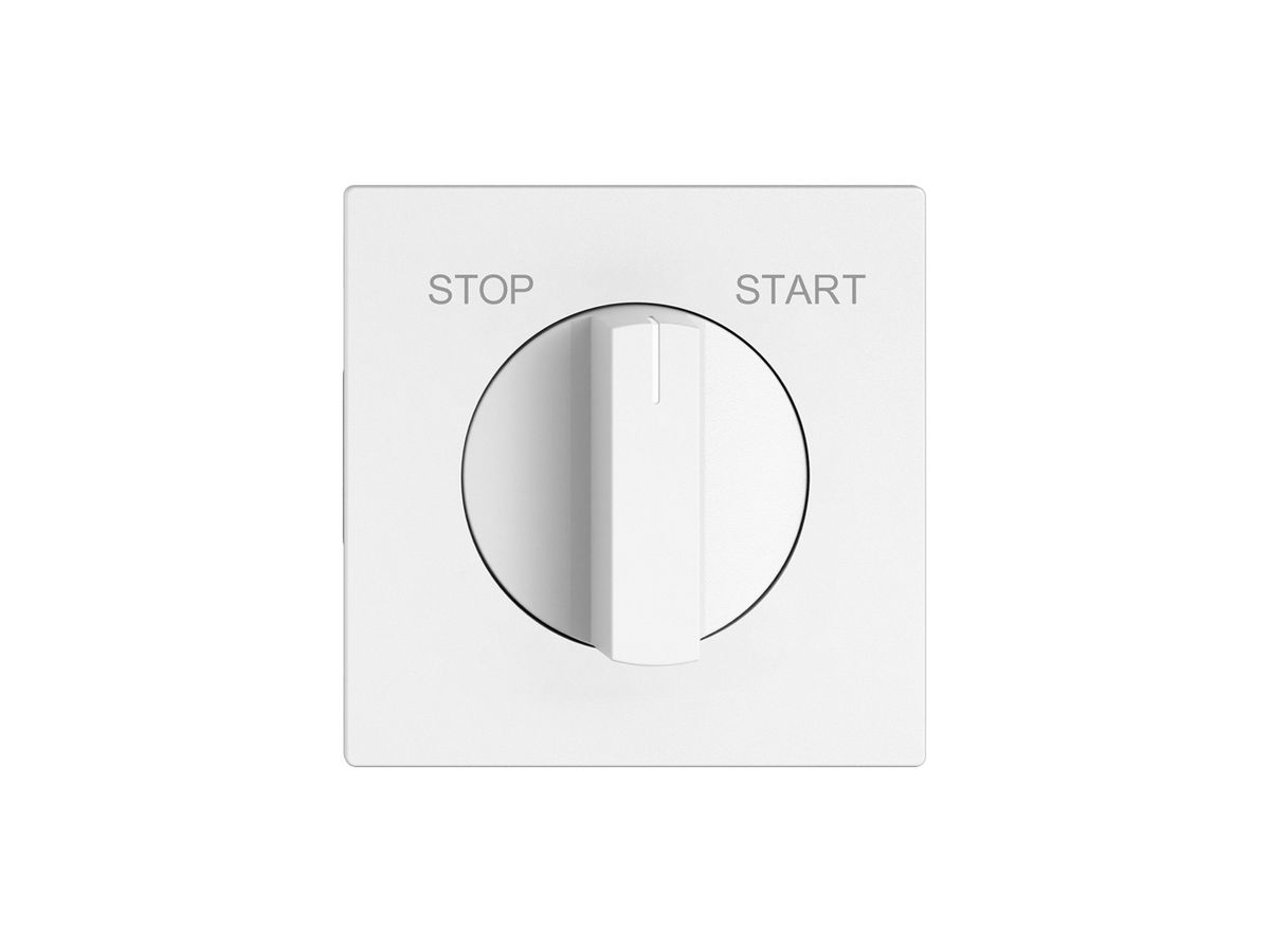 Drehschalter EDIZIO.liv getr.Kont.1P STOP-START T=40mm ws