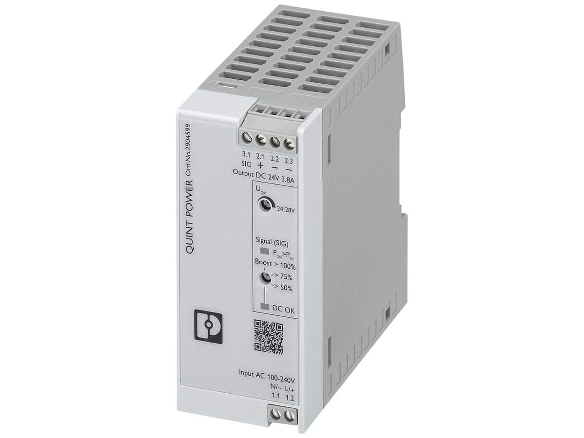Schaltnetzteil PX QUINT4-PS/1AC/24DC/3.8/SC 1L OUT 24VDC/3.8A