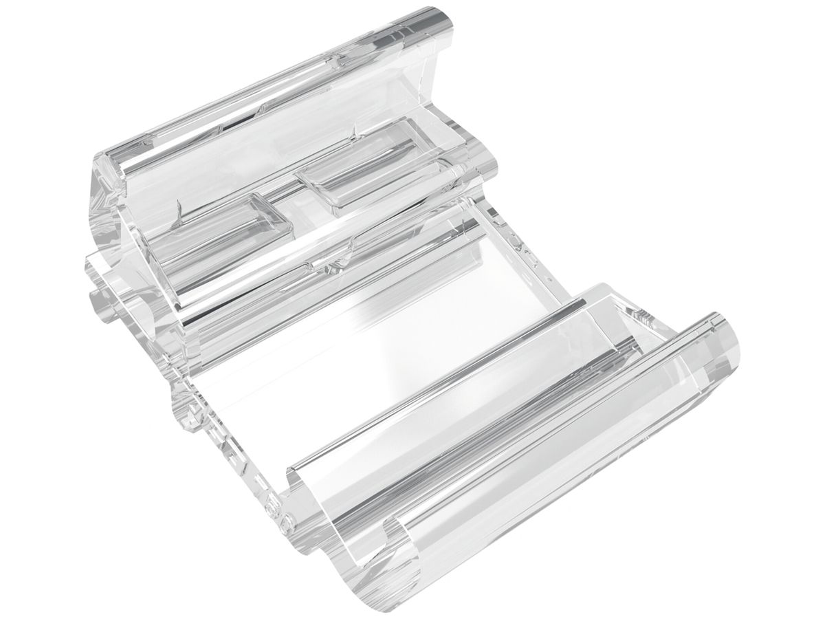 Gruppenschildträger WAGO 10.4×7mm, transparent
