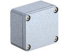 Leergehäuse BET Mx SGR 64×58×34mm Alu IP66 silbergrau
