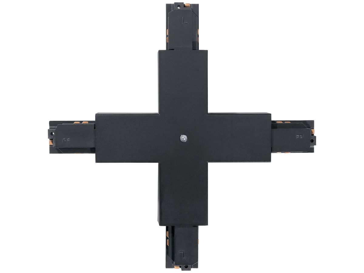 AP-X-Verbinder EGLO für 3-Phasen-Stromschiene, schwarz
