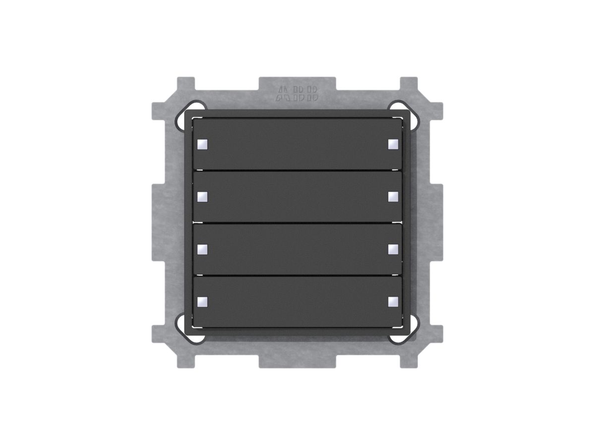 UP-Tastsensor ABB SIDUS KNX Design Z-Typ, 4/8, anthrazit