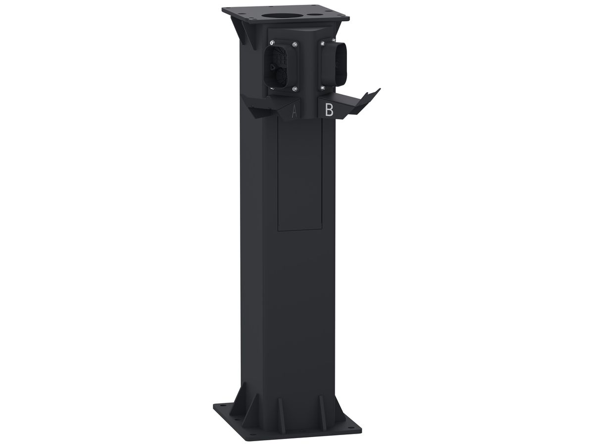 Montagesäule Evlink Pro für Ladestation DC 60kW mit 2×CCS-Anschlüssen 1m