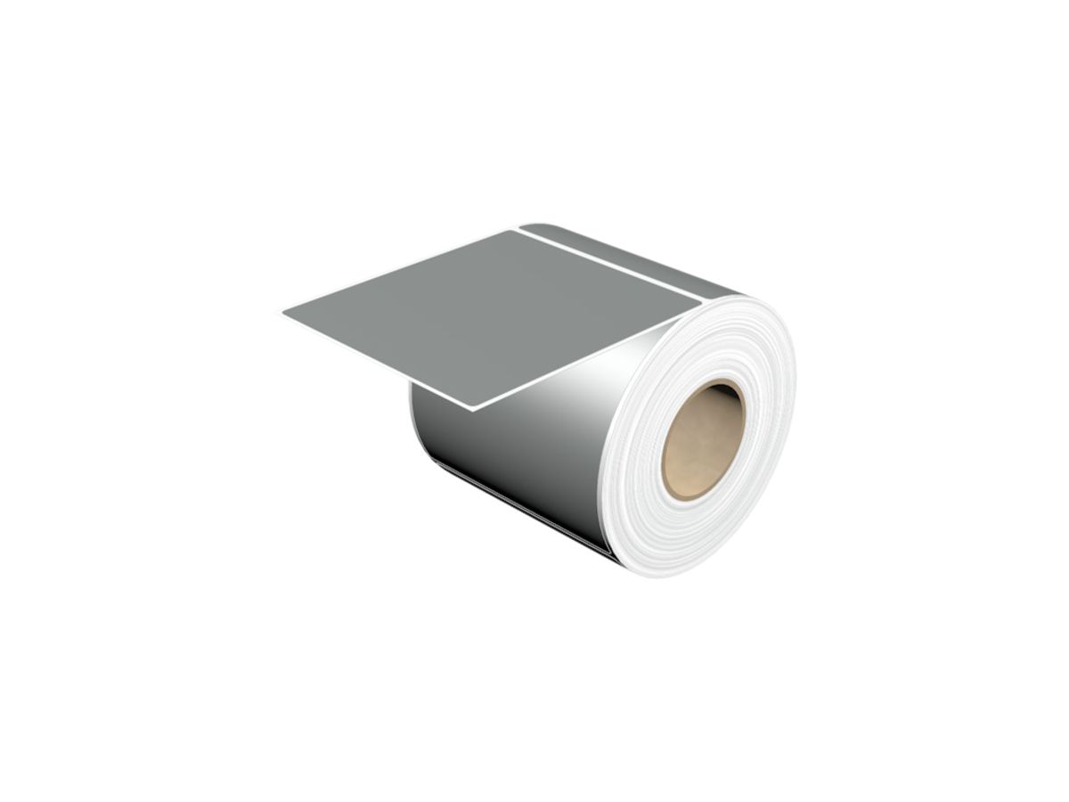 Etikette Weidmüller THM MT30X selbstklebend 100×90mm Polyester silber