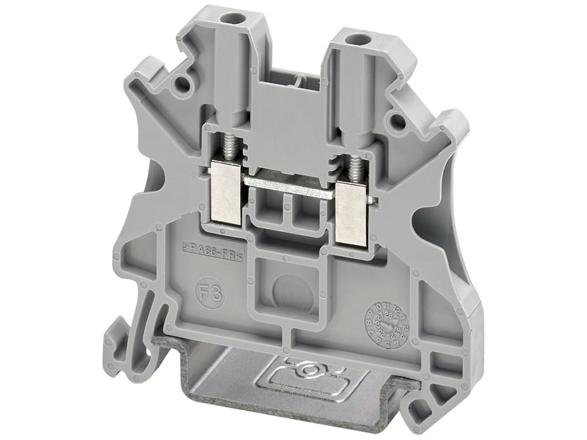 Durchgangs-Reihenklemme PX UT 1.5 1.5mm² 17.5A 1000V Schraub 2×1 TH35 gu