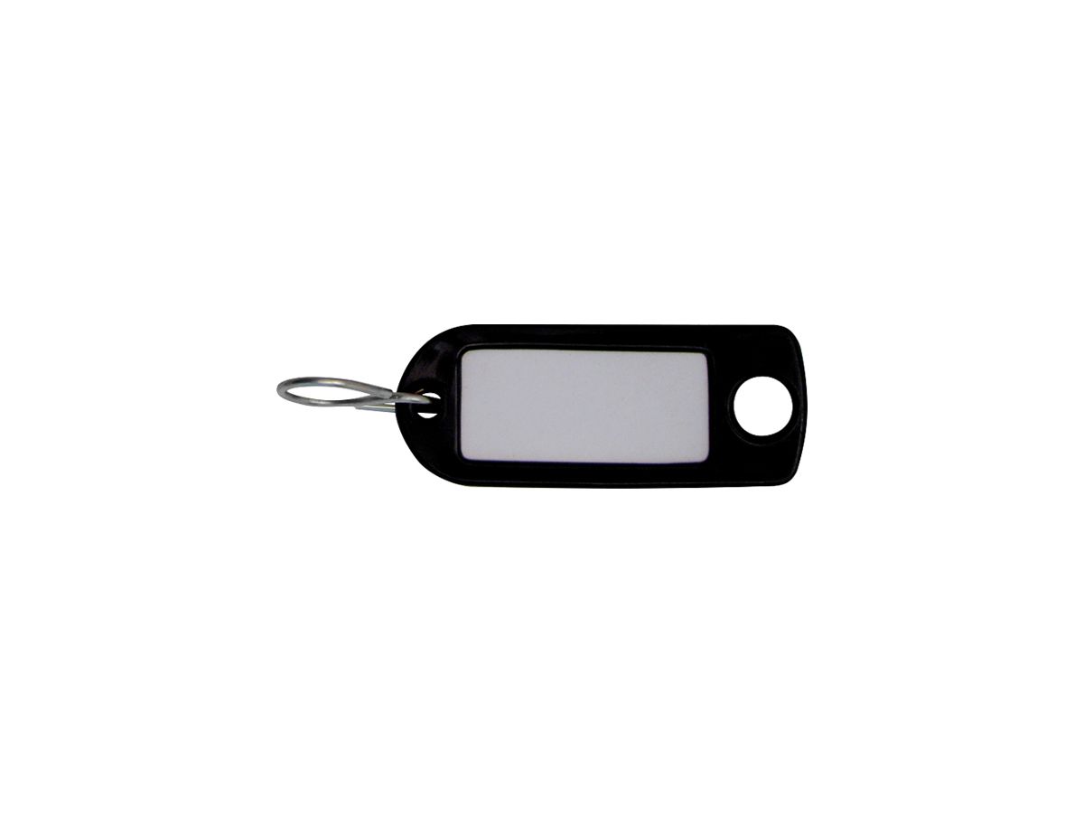 Kennzeichnungsanhänger Rieffel 8034 FS 22×55mm Kunststoff schwarz