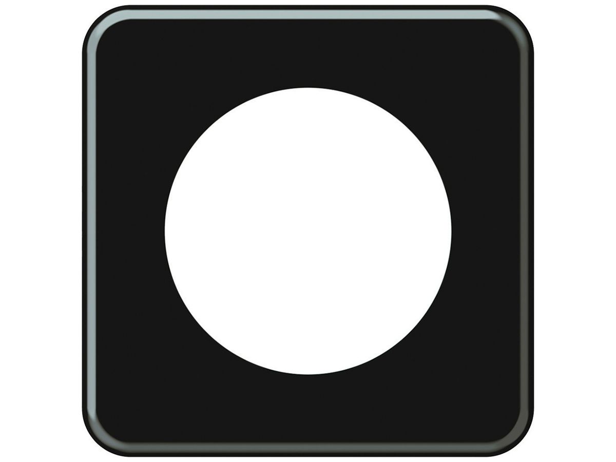 UP-Kopfzeile origin 1×1 92×92mm schwarz