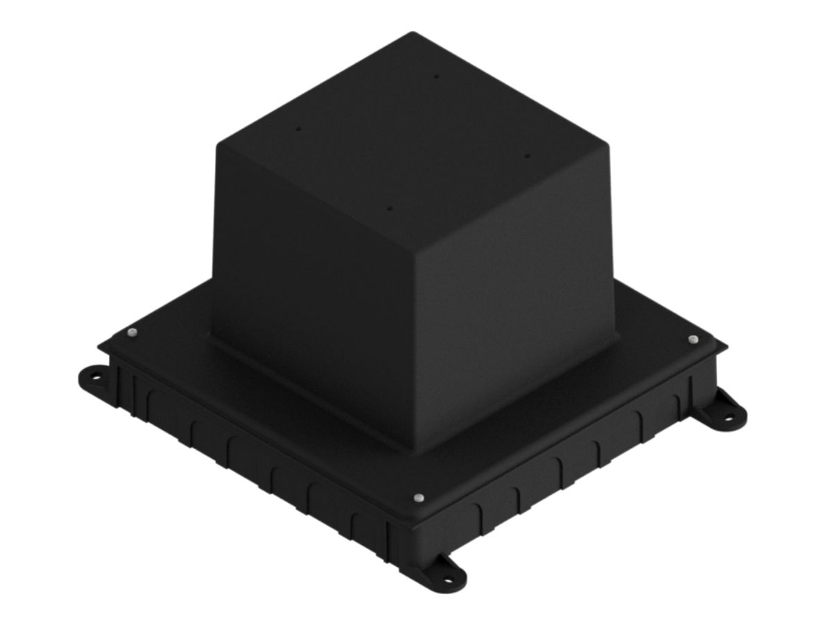 Einbaubox,Kunstoff  für Dosen160x160 - inkl. Sagex Klotz   180mm tief