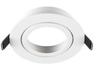 Einbaurahmen SLV NEW TRIA 95 Aluminium Ø110×26mm weiss