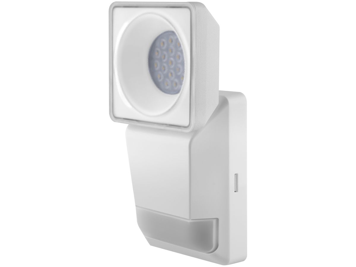 LED-Wandleuchte LDV ENDURA PRO SPOT SENSOR, 8W 840 IP55 weiss