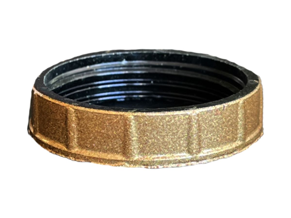 Schraubring Elektrogros E14 Bakelit 34×7mm Gold