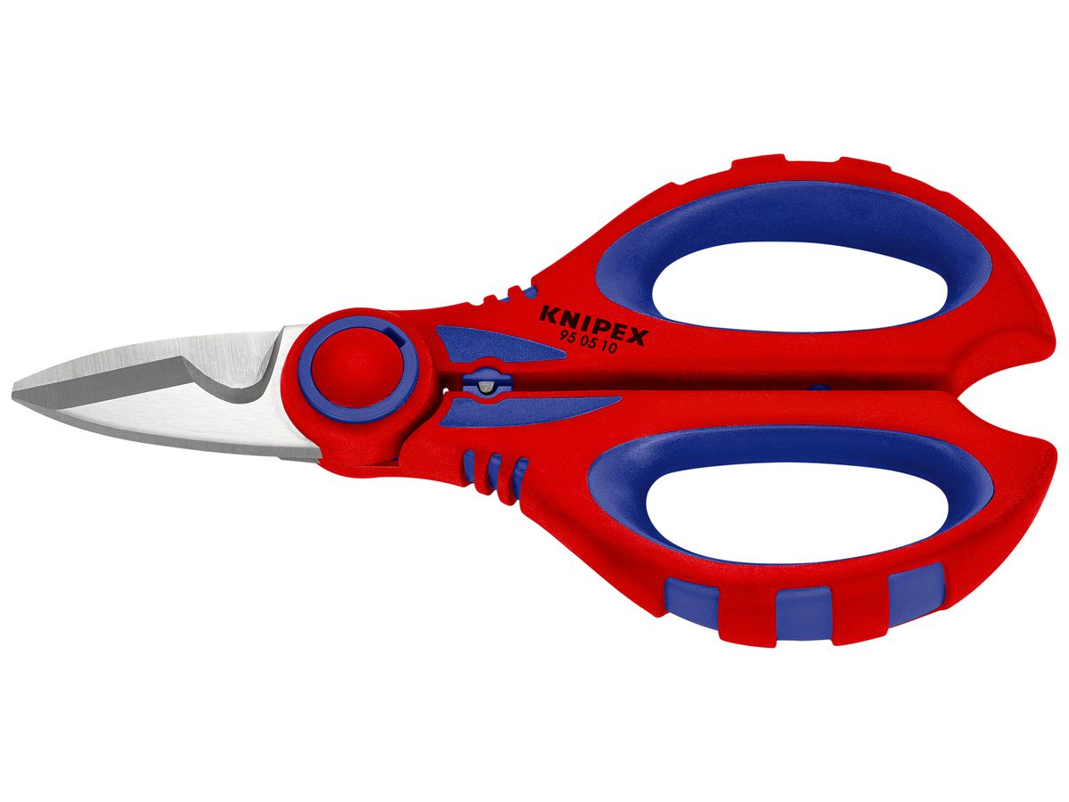 Elektrikerschere KNIPEX 190mm Mehrkomponenten-Hüllen