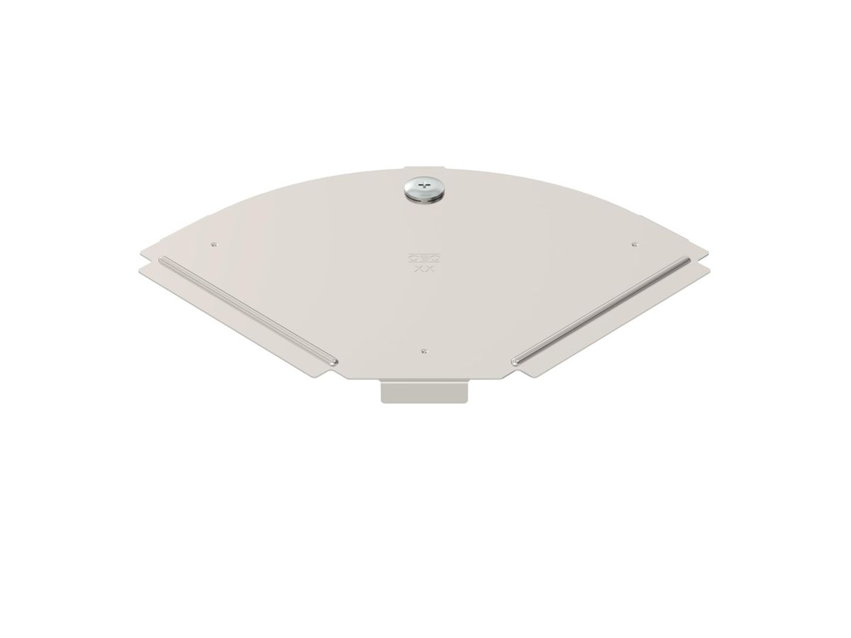 Deckel BET RBD 90° 150mm Edelstahl A2 blank