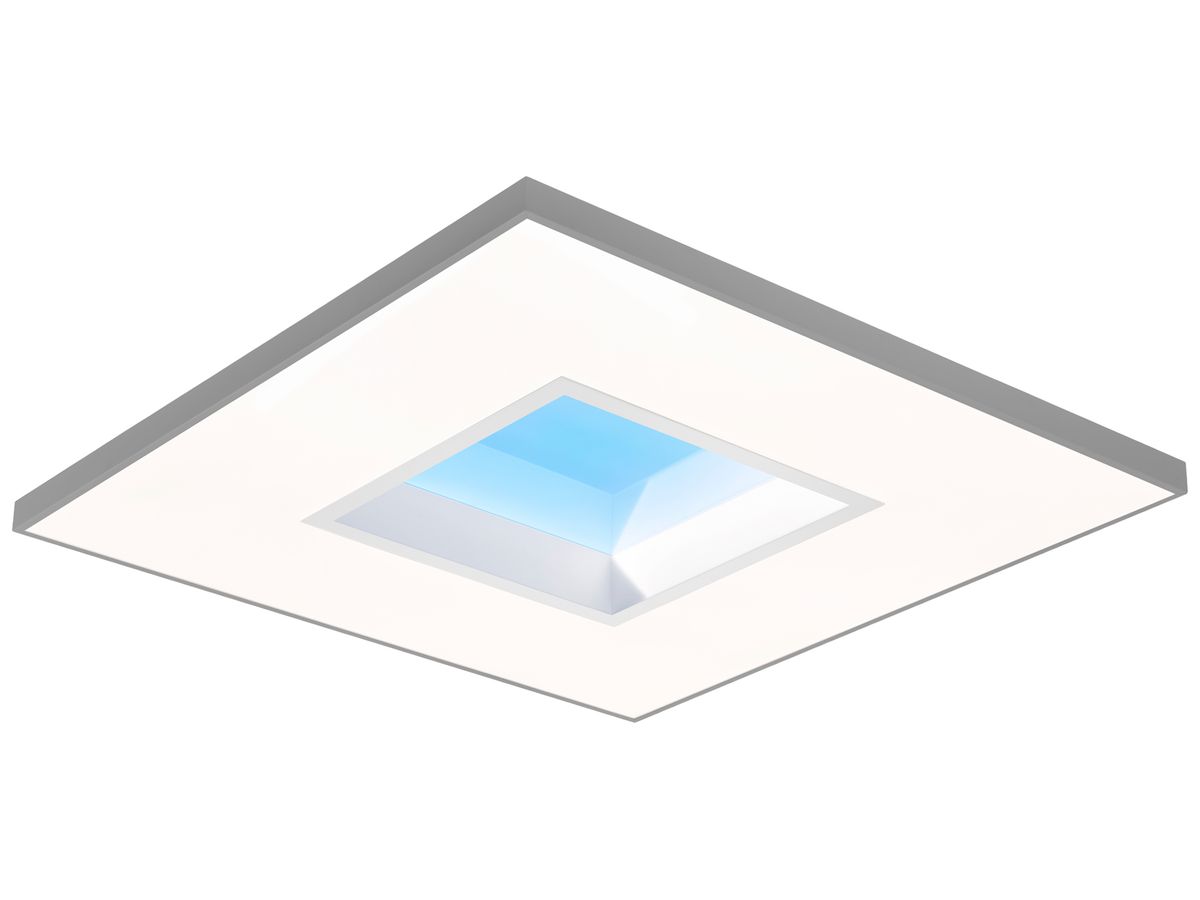 Skylight Signify NatureConnect 150W 15300lm 2700…6500K IP44 DALI 1195×1195 grau