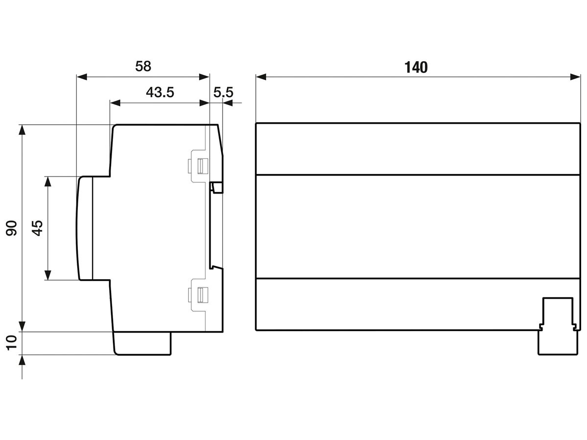 REG-Heizungsaktor KNX ABB VC/S12.2.2.2 12×Ausg 1A 24…230V 8TE
