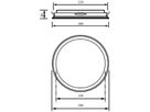 EB-LED-Deckenleuchte Philips Essential 34.5W 4416lm 930 DALI Ø590×82mm weiss