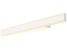 LED-Wandleuchte SLV ONE LINEAR 50 14W 900lm 927/930 IP44 DIM 525mm weiss