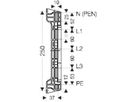 Sammelschienenträger Hensel für Sammelschienen 30×10mm, 630A