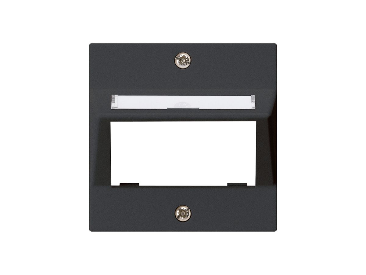 UP-Montageset für 1 M3 Multimedia-Modul kallysto schwarz