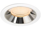 LED-Downlight SLV NUMINOS XL 24W 3500lm 2700K WB DALI Ø145 ws/cr