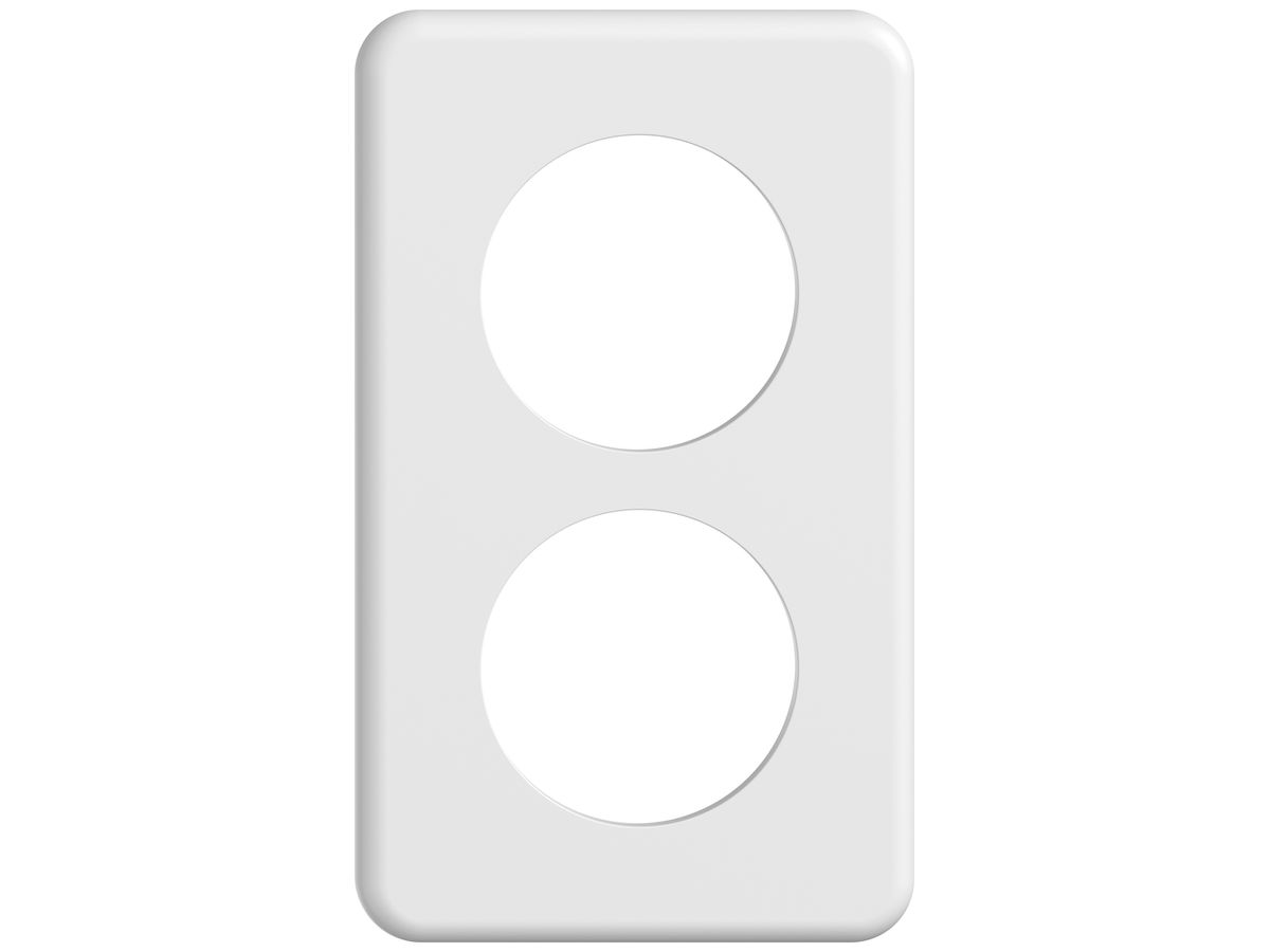 UP-Kopfzeile STANDARDdue SNAPFIX® 2×1 90×150mm ws