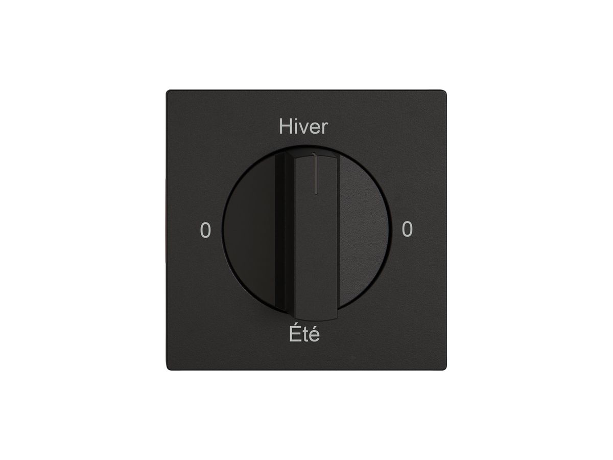 Montageset EDIZIO.liv SNAPFIX® f.Drehschalter m.Griff 0-Hiver-0-Été sz
