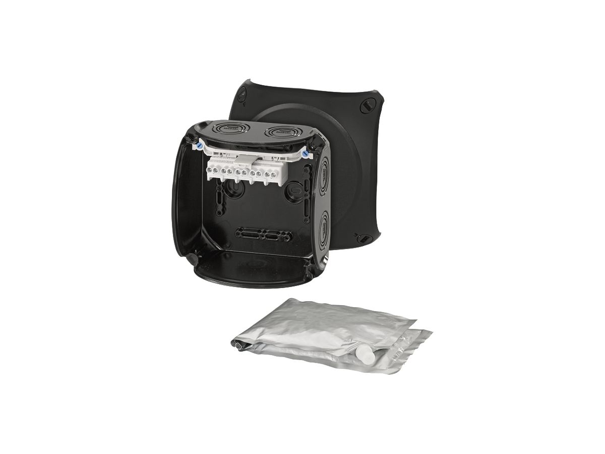 AP-Abzweigdose Hensel WP schwarz 1.5…4mm² 5P 850ml 32A