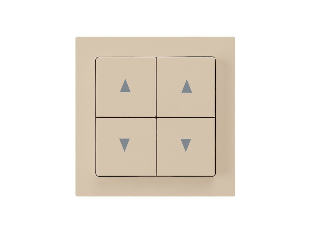 UP-Storenschalter kallysto A beige mit 4 Funktionstasten