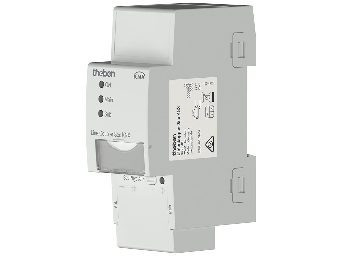 REG-Linienkoppler KNX Theben Sec 2TE