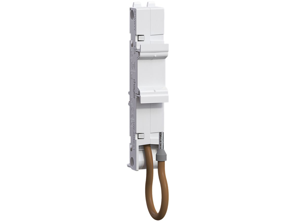 Universaladapter Hager uniway 18mm, 40A, 1P, L1