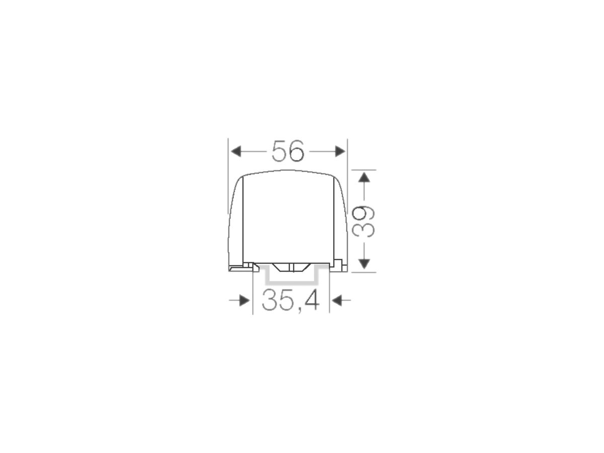 Hauptleiter-Klemme Hensel 4P KKL48