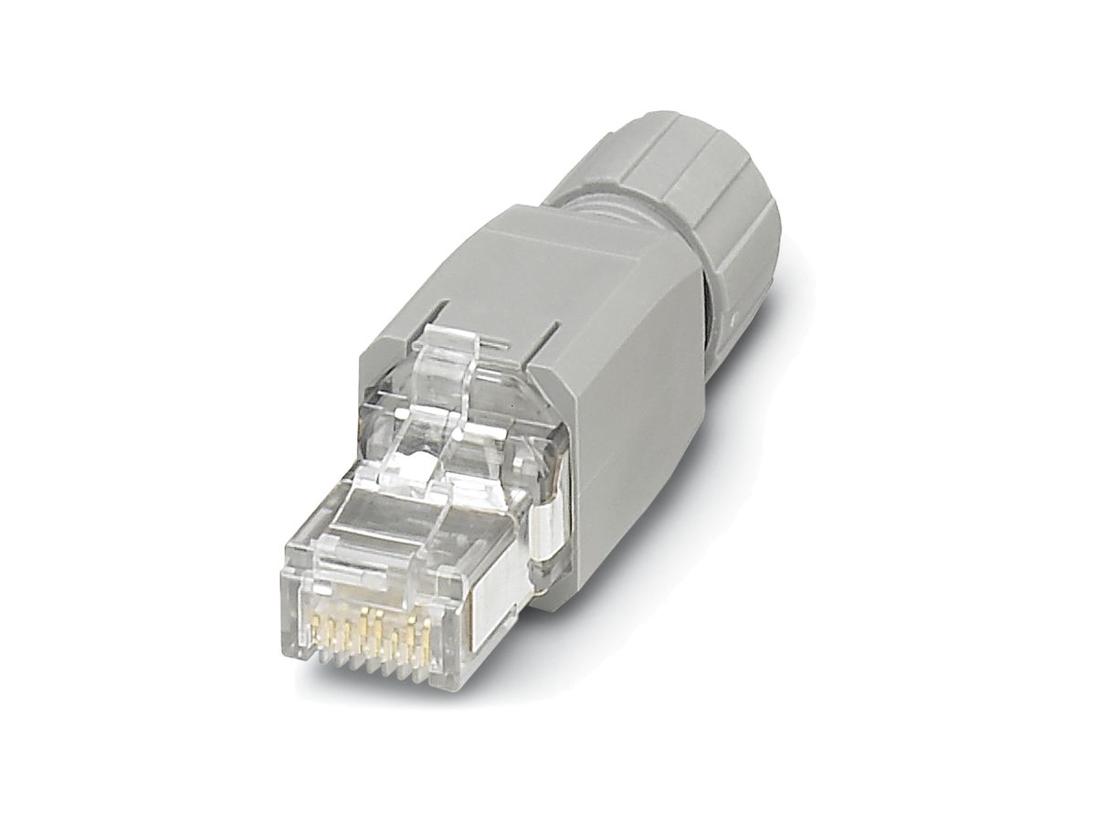 Feldstecker Phoenix Contact RJ45 VS IDC-Anschluss 8L CAT5 1GBit/s grau