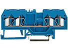 Klemme 4L WAGO 2.5mm² blau