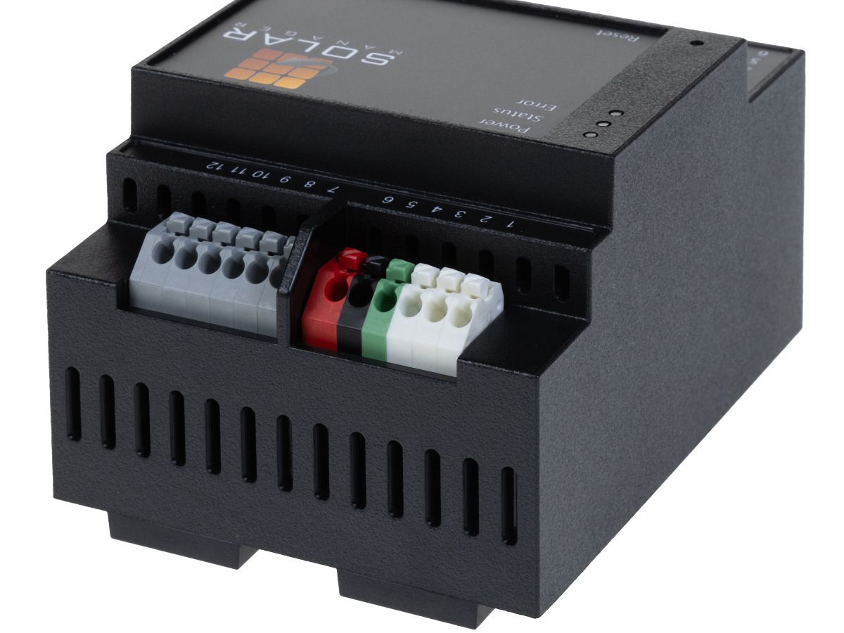 Solar Manager Connect 2 - LAN, RS485, QR-Code, Hutschiene-Montage