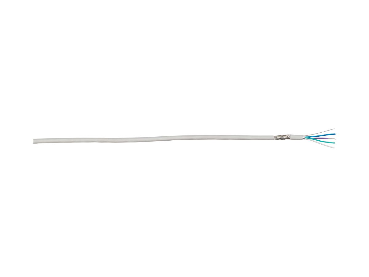Kabel U72M, 3×4×0.6mm abgeschirmt halogenfrei grau Dca